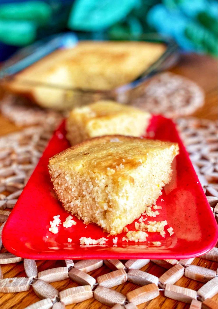 Receta de pan de maíz con suero de leche