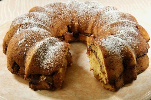 Bundt Cake de caramelo y manzana — Imagen 1